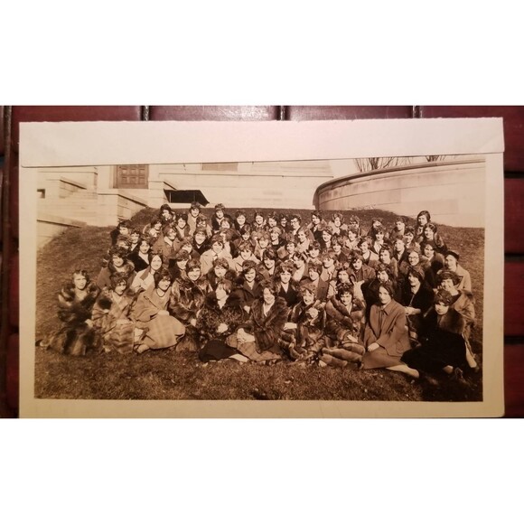 1920s 2 Vintage Photos of Women From Penn State College ~7"x4.5" - Picture 2 of 10